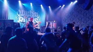 Within the Ruins, "Death of a rockstar"  @ Port city music hall 8-6-18