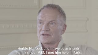 Sting Discusses DUETS - My Funny Valentine with Herbie Hancock