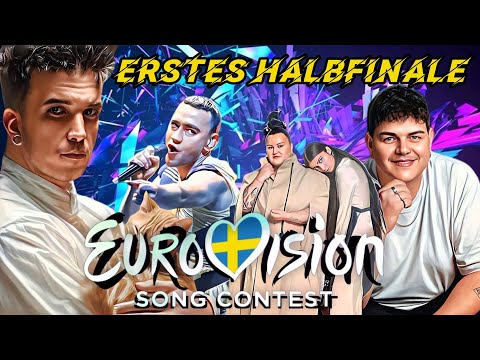 Eurovision Song Contest 2024 | ERSTER EINDRUCK von einem Gesangslehrer | Das erste Halbfinale