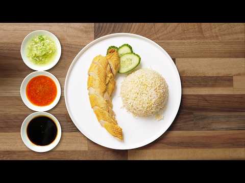 Ultimate Hainanese Chicken Rice – One-Chicken, Three-Sauce Feast