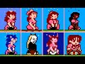 Evolution Of Peach S Sprites In Super Mario Bros 2 NES Hacks