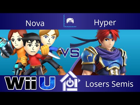 Typo @ The Lab 10/5/17 - Nova (Mii Fighter) vs Hyper (Roy) - Smash 4 Losers Semis