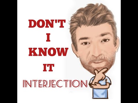English Tutor Interjection (64) Don't I know It