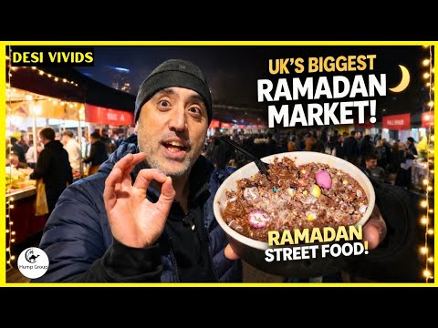 Ramadan Streets Birmingham | UK’s Biggest Ramadan Market Is INSANE!