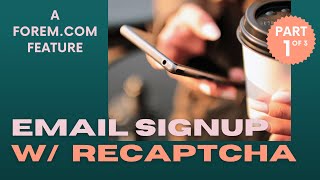 ✅ Forem Feature: Enabling Google ReCAPTCHA during Email Signup (Part 1 of 3)