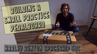 Video thumbnail for Let's Build A Small Pedalboard | Harley Benton Spaceship 50C by Gaslight Guitar
