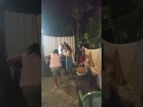 culto forte com a campanha tirando o entulho abençoado em toda