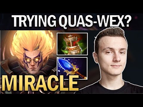 LIQUID.MIRACLE INVOKER TRYING QUAS-WEX - DOTA 2 GAMEPLAY