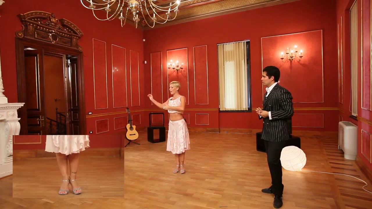 Sebastian Arce & Mariana Montes Lesson 18. Changes of direction, part 3. Tango