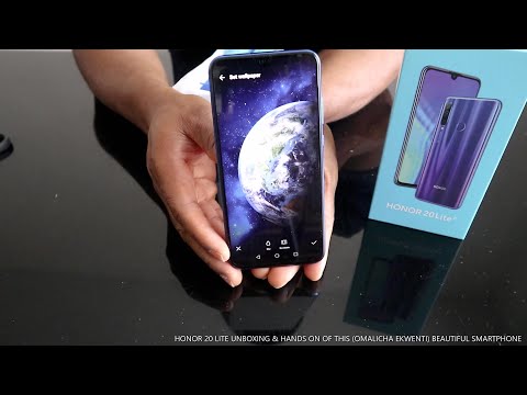 HONOR 20 LITE:  UNBOXING & HANDS ON OF THIS (OMALICHA EKWENTI) BEAUTIFUL SMARTPHONE