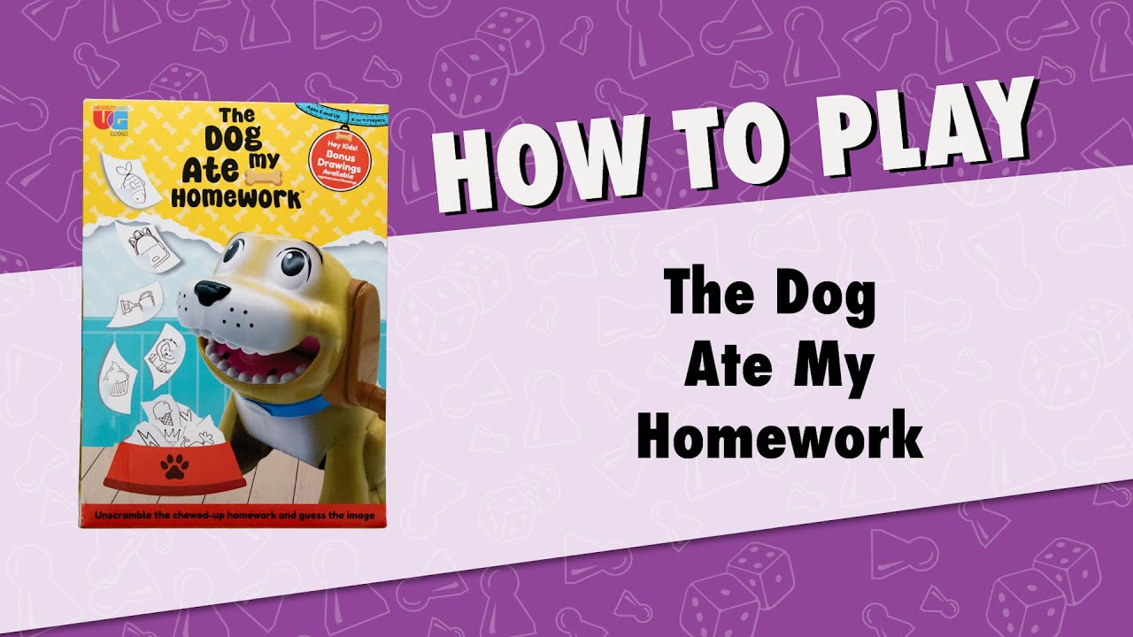 How to Play: The Dog Ate My Homework from University Games