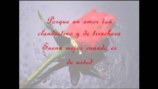 USTED  Letra Ricardo Arjona