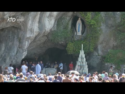 Chapelet du 9 août 2024 à Lourdes