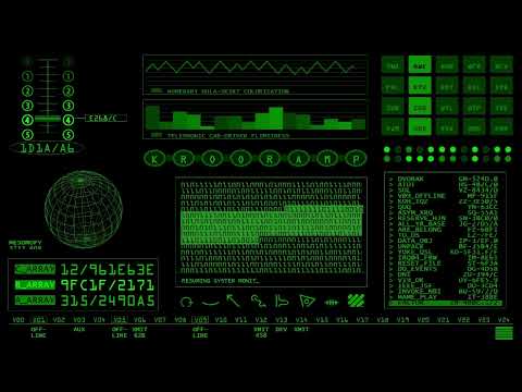 Andy Fielding   Retro SciFi Green 1 hour and 20 minutes 720p |Hacking video