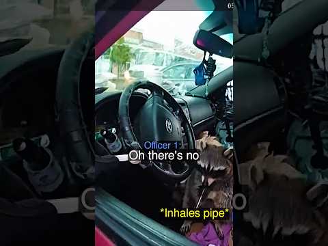 Cop Finds Racoon Doing The Unthinkable