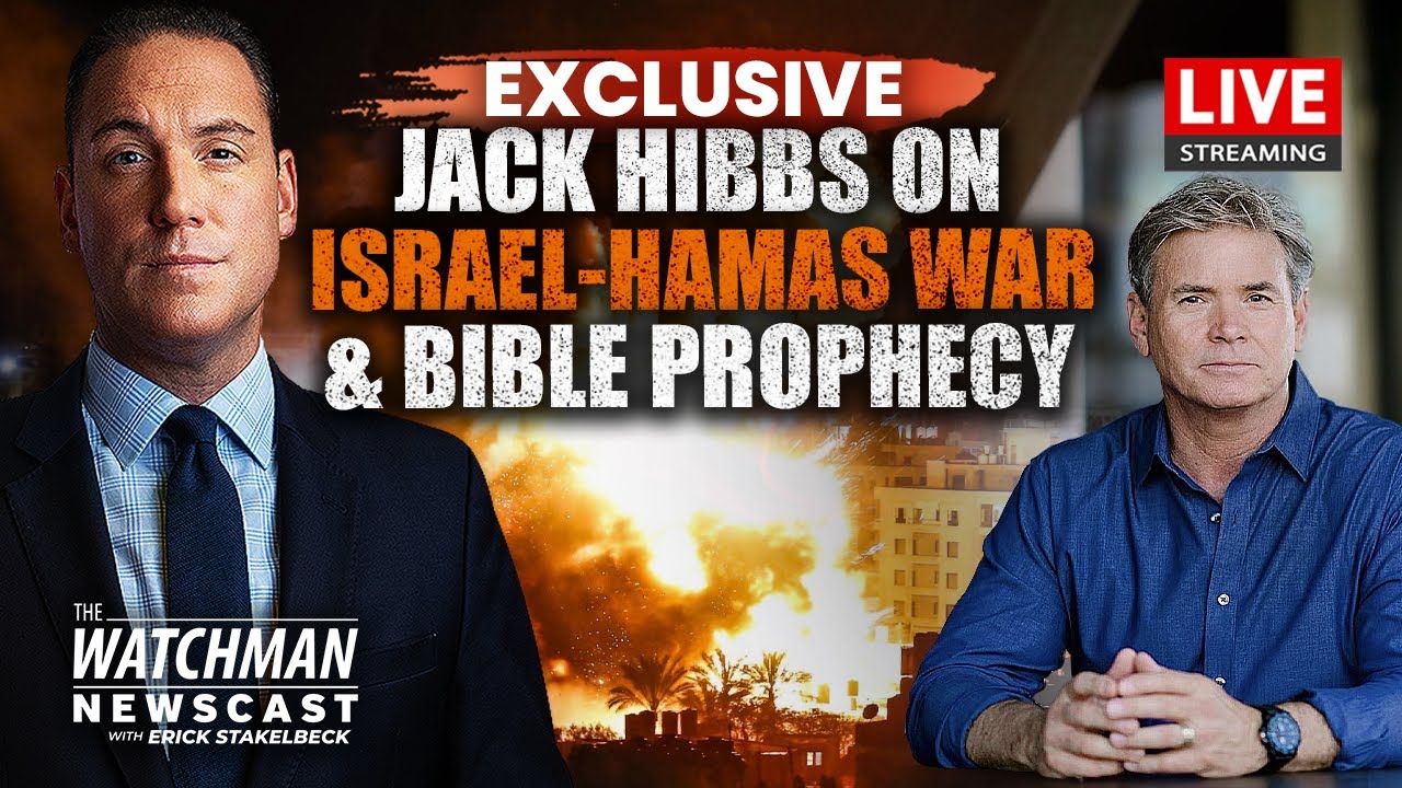 EXCLUSIVE: Pastor Jack Hibbs on Israel-Hamas War & Bible Prophecy | Watchman Newscast LIVE