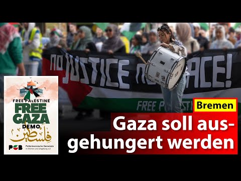 Video Thumbnail: Gaza soll ausgehungert werden