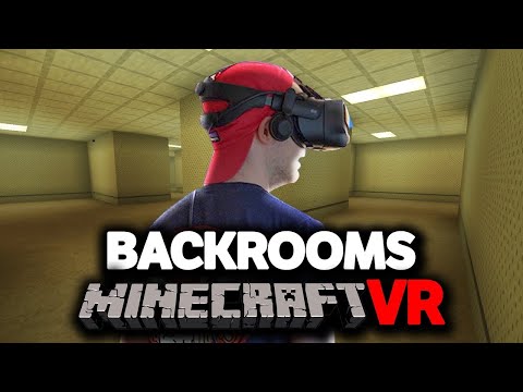 I Survived the Backrooms in VR Minecraft...