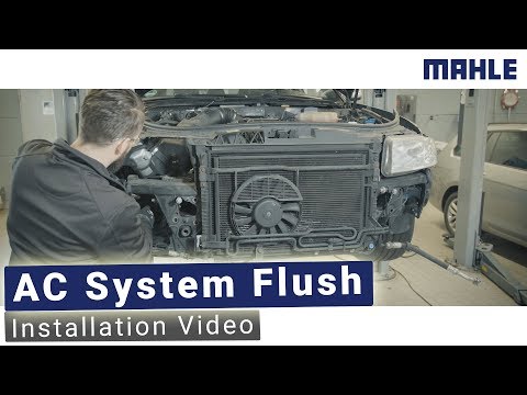Flushing the Air Conditioning System - MAHLE Installation Video