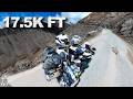 Riding To Khardung La 17 500 Ft One Of The Highest Roads On Earth