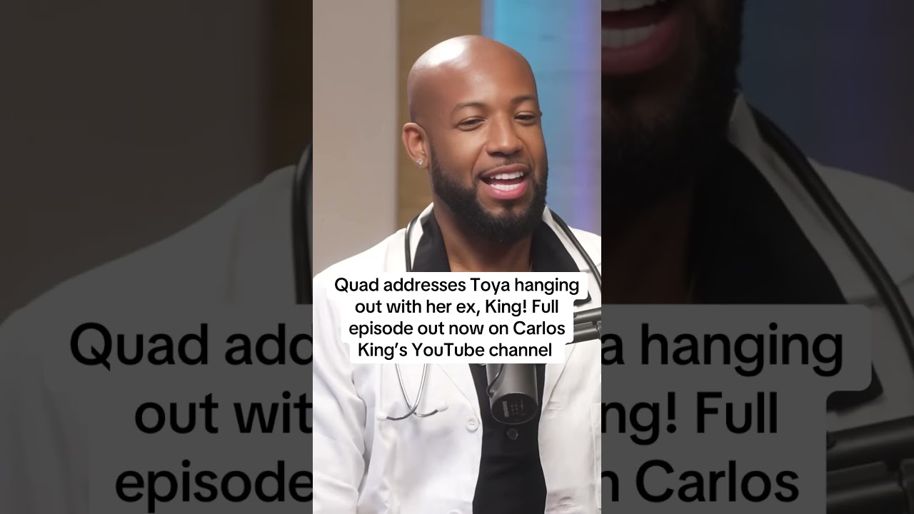 Quad on Toya and King hanging out #carlosking #married2med #marriedtomedicine #drheavenly #quadwebb