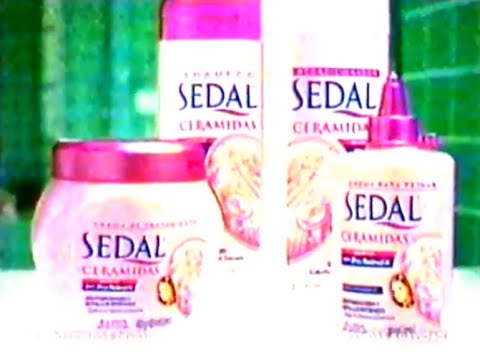 Sedal Ceramidas con Pro-Retinol A tratamiento "Haircut" 20s - Mexico, 2003