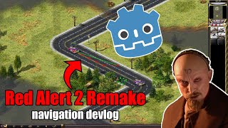 Remaking Red Alert 2 in Godot - Tank Navigation using AStarGrid2D