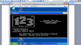 DOS in a Windows 7 Computer