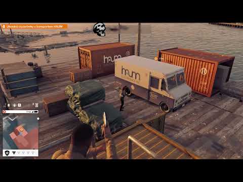 Zagrajmy w Watch Dogs 2 odc.4 Kradzież ciężarówki z portu