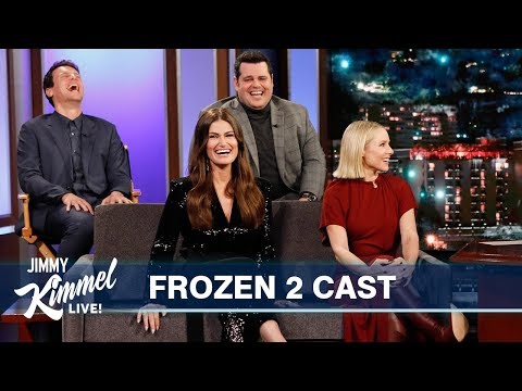 Frozen 2 Cast on Spoilers, Songs, Crazy Products & Frozen Phenom