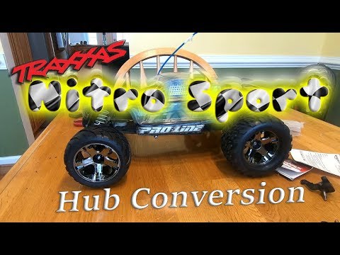 Traxxas Nitro Sport Front Wheel Conversion to Hex – Step-by-Step Upgrade