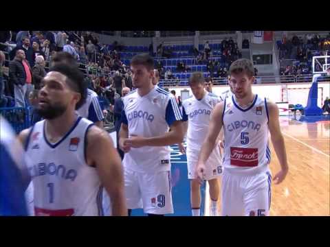 ABA Liga 2016/17 highlights, Round 15: Mornar - Cibona (27.12.2016)