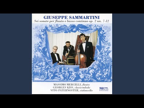 Flute Sonata in E Minor, Op. 2, No. 8: I. Andante