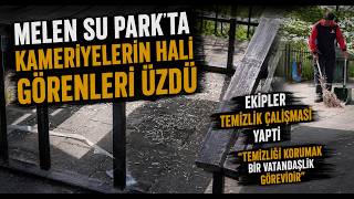 Melen Su Park’ta Kameriyelerin Hali Görenleri Üzdü