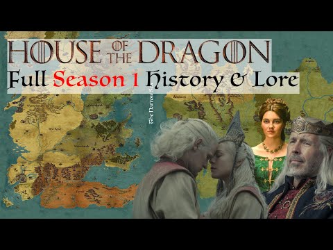 Season 1 Complete History & Lore | HBO House Of The Dragon | Game Of Thrones | Dance Of The Dragons