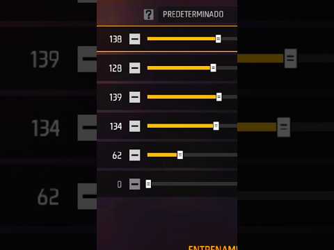 La MEJOR SENSIBILIDAD para DAR TODO ROJO en la NUEVA ACTUALIZACIÓN de FREE FIRE 2025