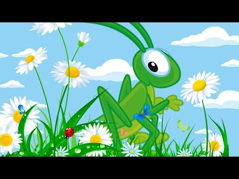 В траве сидел КУЗНЕЧИК (С СУБТИТРАМИ) ✿  Детские песни для самых маленьких