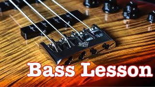 Leaps and Bounds - Paul Kelly - Bass lesson