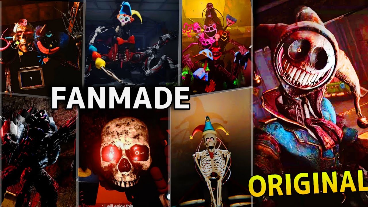 PROTOTYPE All Fanmade Vs Original Versions Comparison - Poppy Playtime Chapter 5