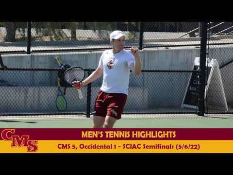 Men's Tennis Highlights vs. Occidental (SCIAC Semis) - 5/6/22