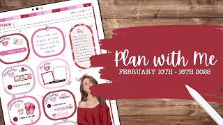 Implementing New Routines & Systems to Achieve Balance 🤓 | Valentine's Week Plan With Me | GoodNotes