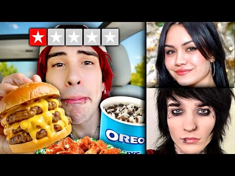 Trying my Friends Fast Food Orders