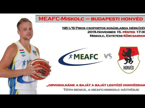 2019.11.15. MEAFC-Miskolc - Budapesti Honvéd NB I/B Piros csoport mérkőzés