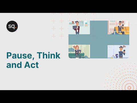 Pause, think and act -  - Cyber security awareness video - Security Quotient