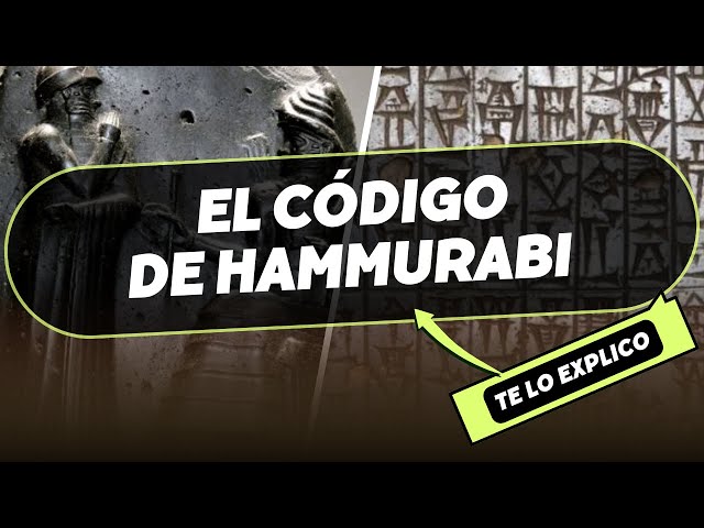 Vídeo relacionado con EL CODIGO DE HAMMURABI : GUÍA DE ESTUDIO, HISTORIA Y ANÁLISIS DE LOS PRINCIPIOS DE LA JUSTICIA Y LA LEY DEL OJO POR OJO.