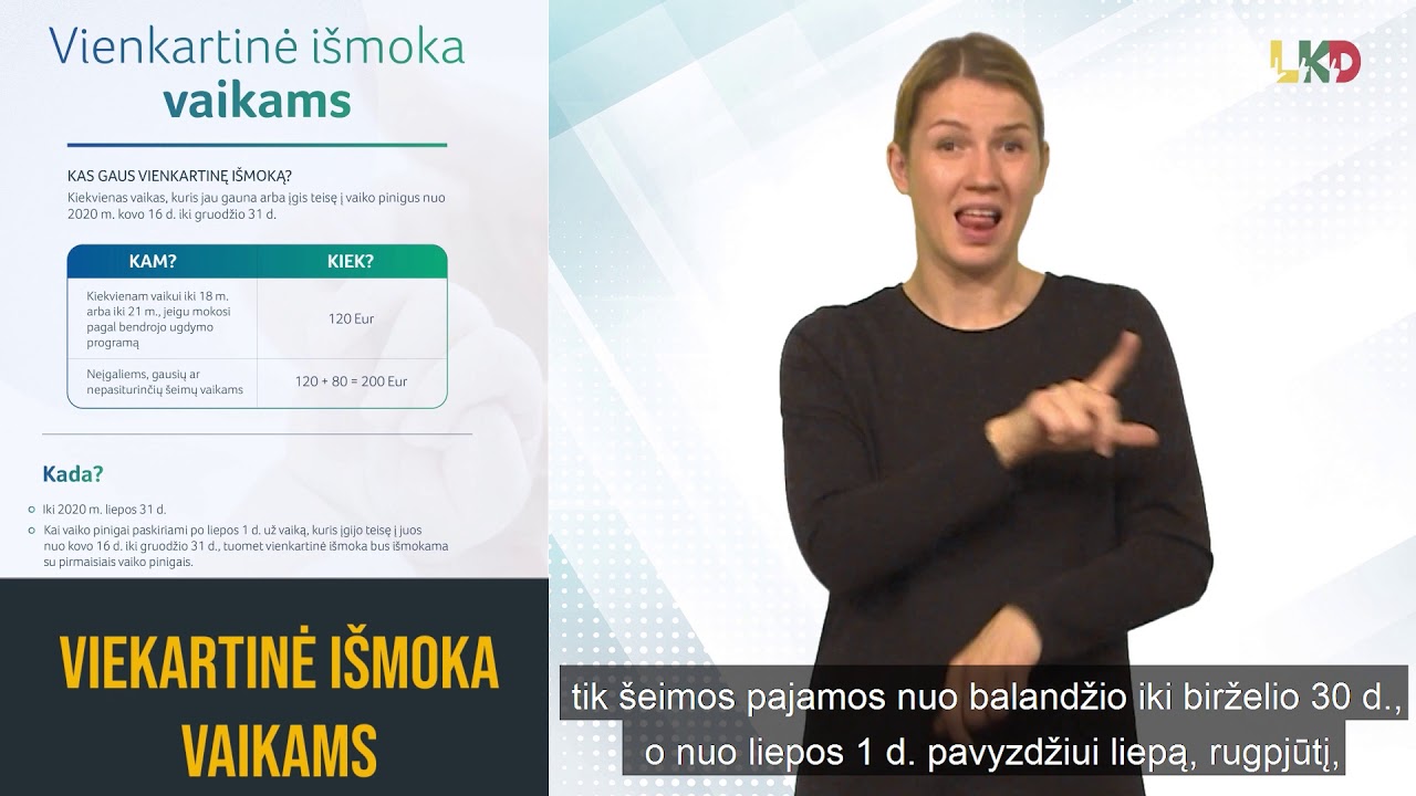 Seimas pritarė: vaikai gaus vienkartines išmokas