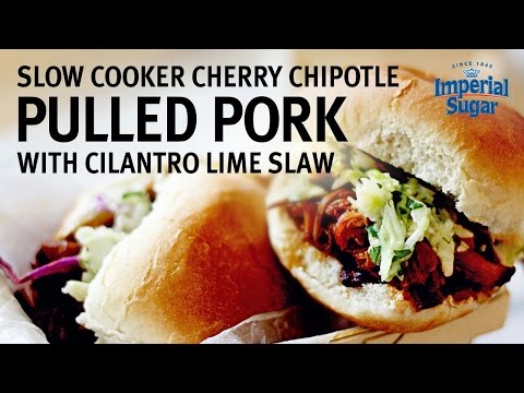 How to Make Cherry Chipotle Pulled Pork Sliders