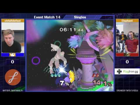 Event Match 14: ctrlaltdefeat (Peach) vs Elephant (Ganon) - Pools