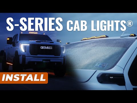 Boost Auto S-Series Cab Lights Installation Guide | 2024-2026 Chevy Silverado & GMC Sierra 2500/3500