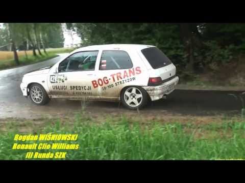 Bogdan WIŚNIOWSKI   Renault Clio Williams   III Runda SZK Brzeziny 14 07 2013